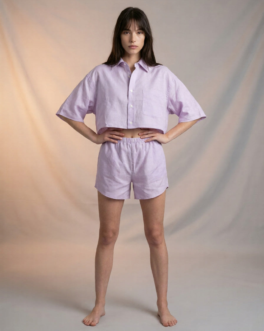 CAMICINO - Pigiamino lilla