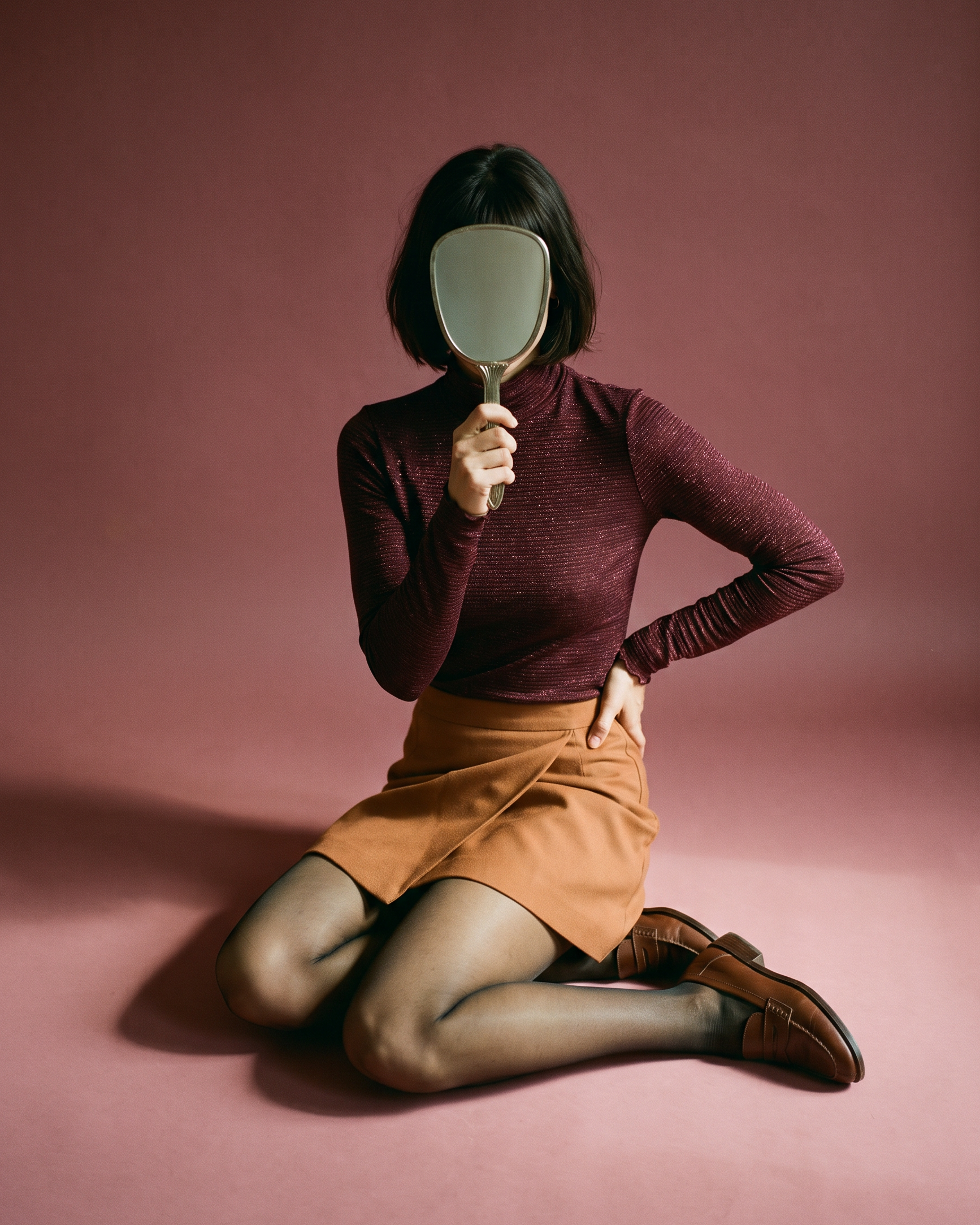 Maglia Sophia - Amaranto
