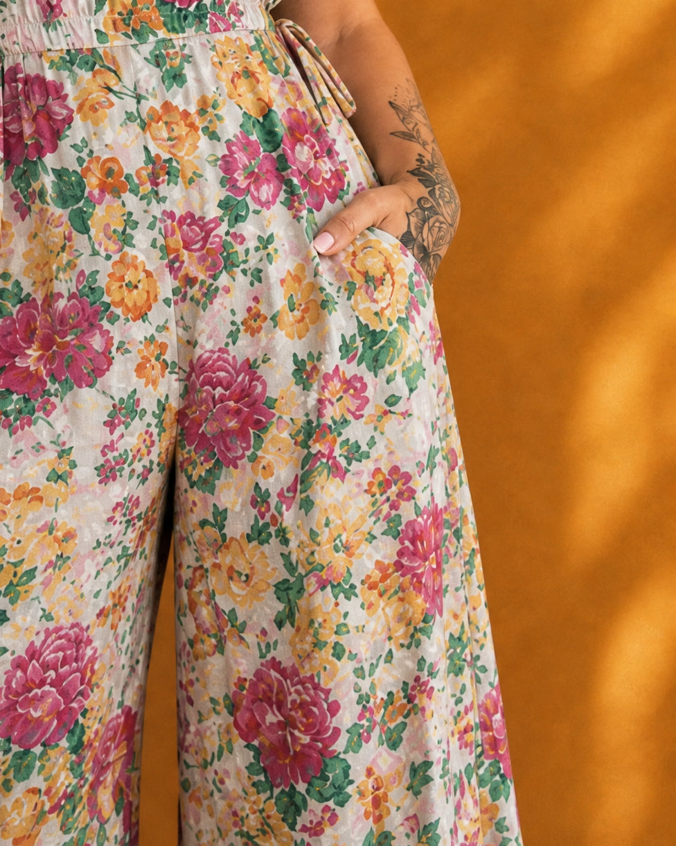 Jumpsuit - Fiori