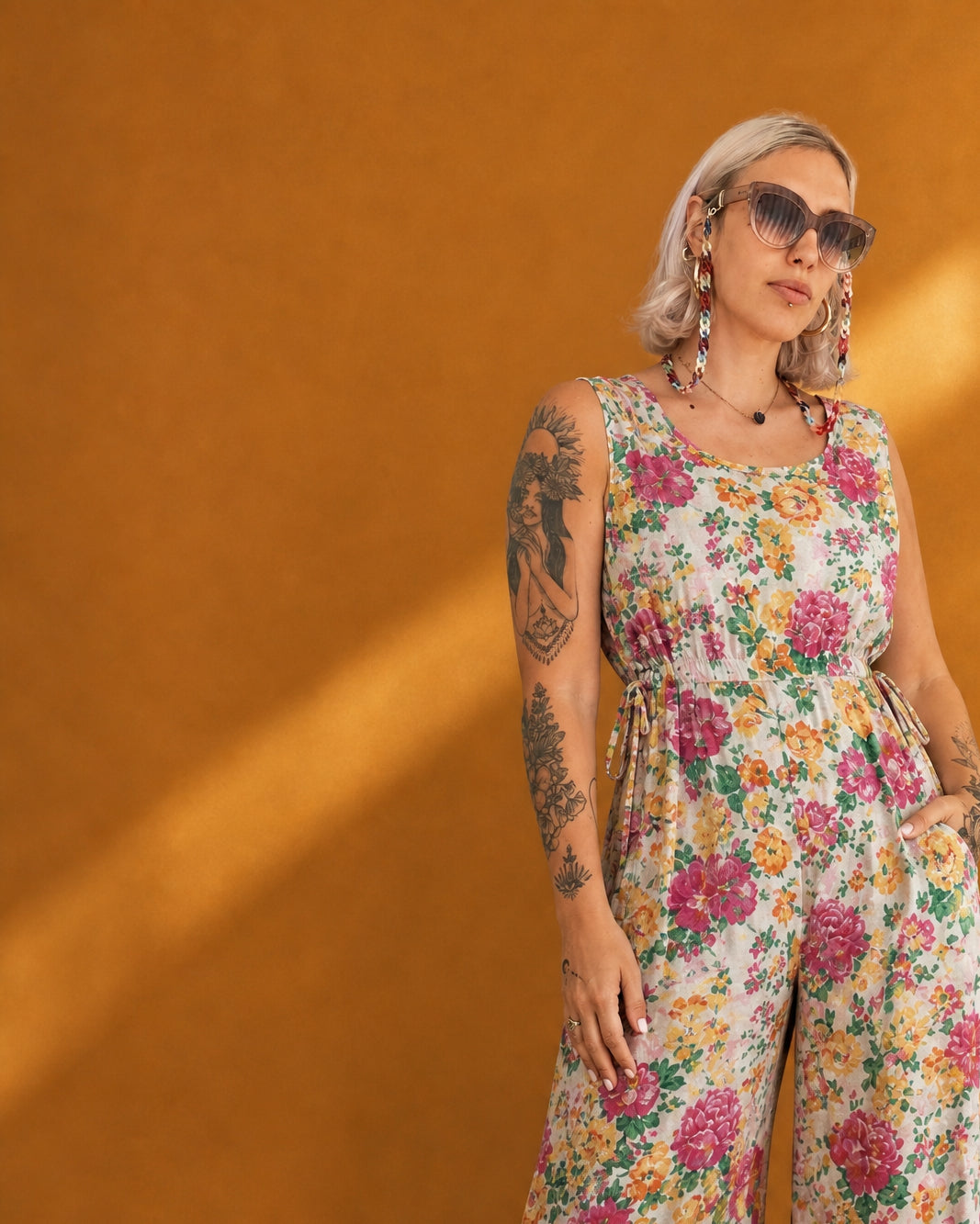 Jumpsuit - Fiori