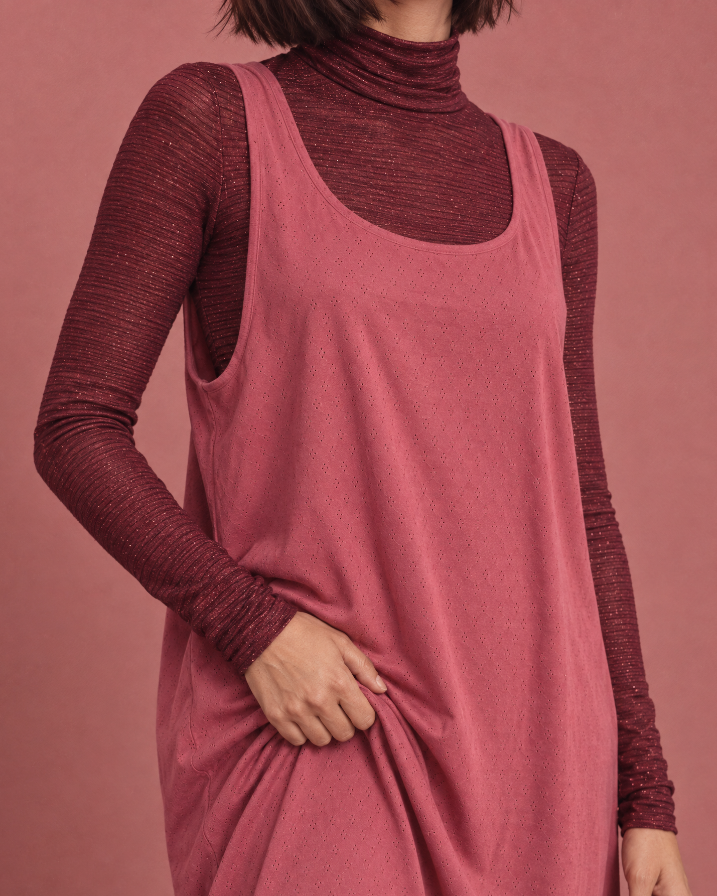 Maglia Sophia - Amaranto
