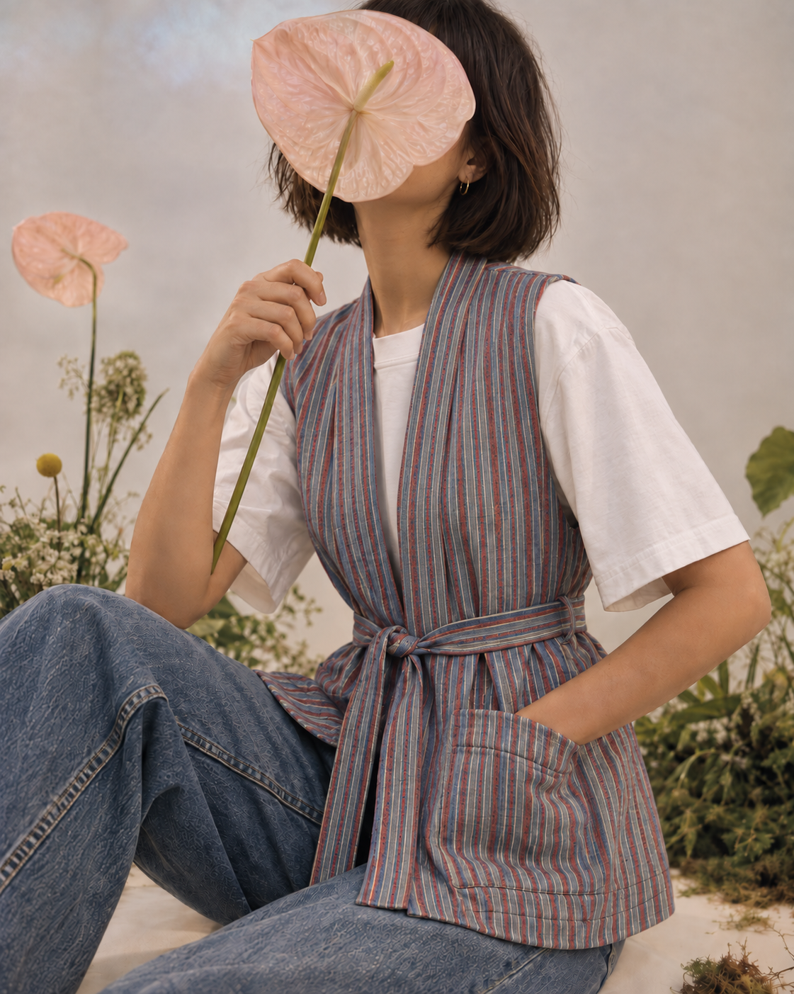 Gilet Nina - Righe