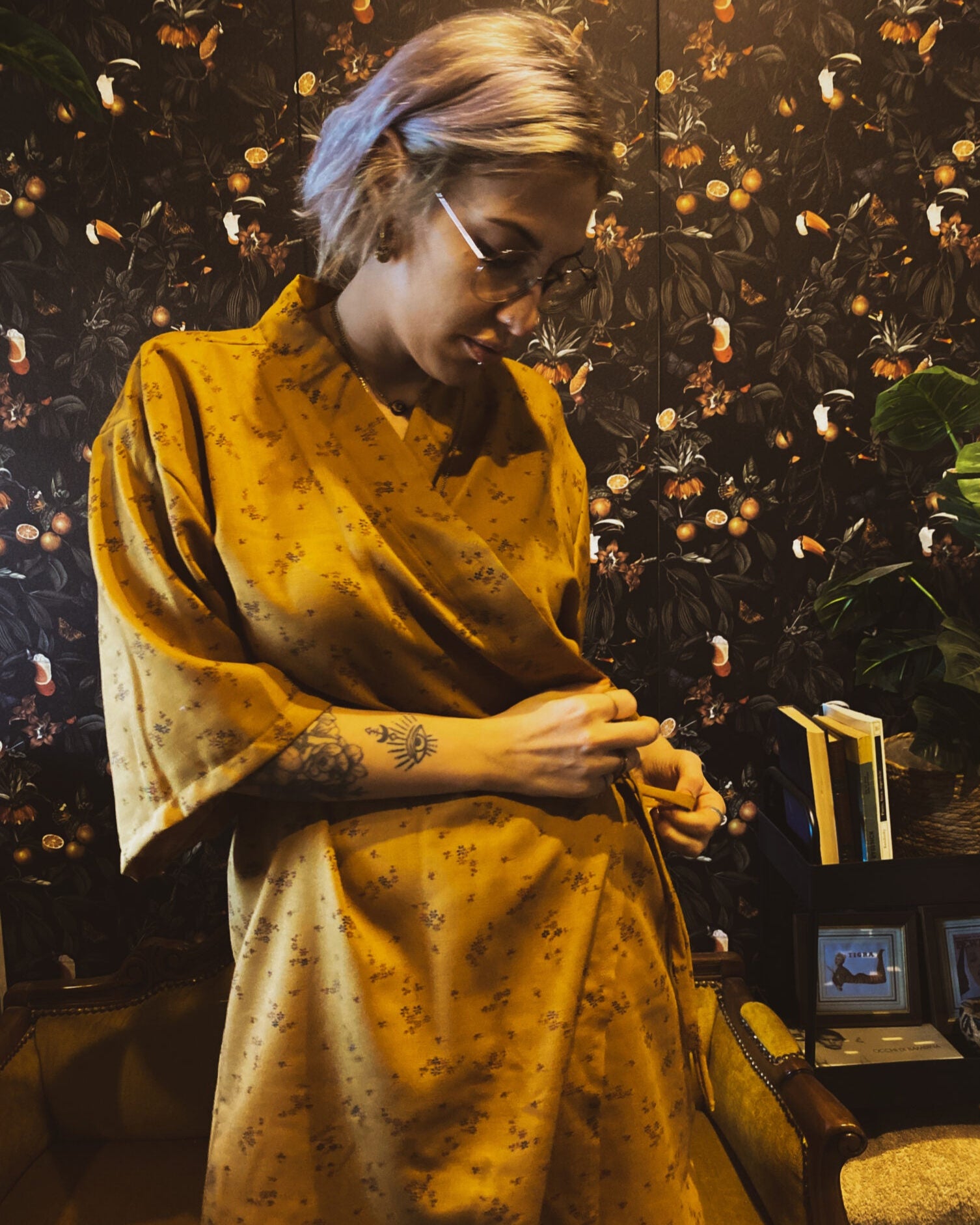 Kimono Jinbei Dress