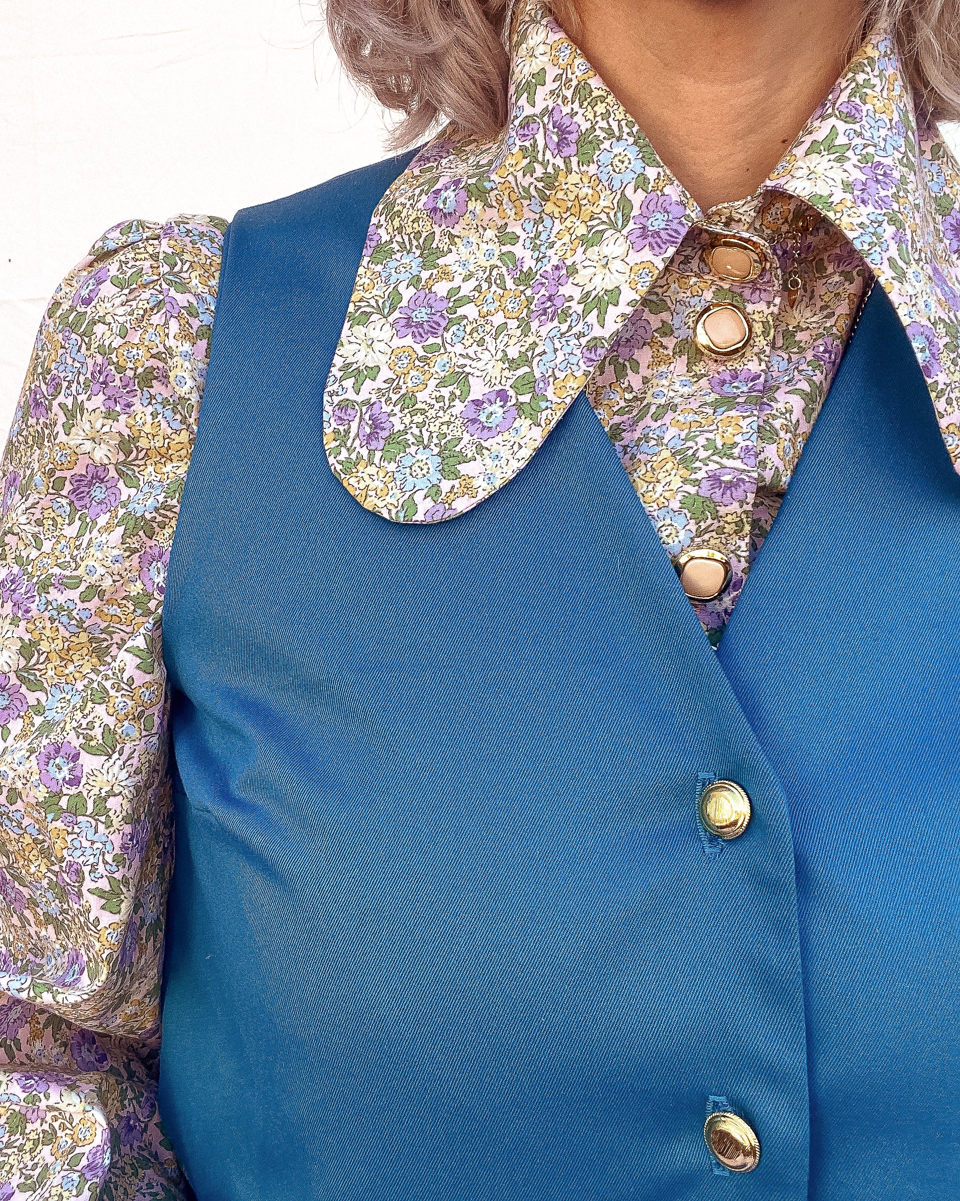 Gilet Madonna - Blu Vivo