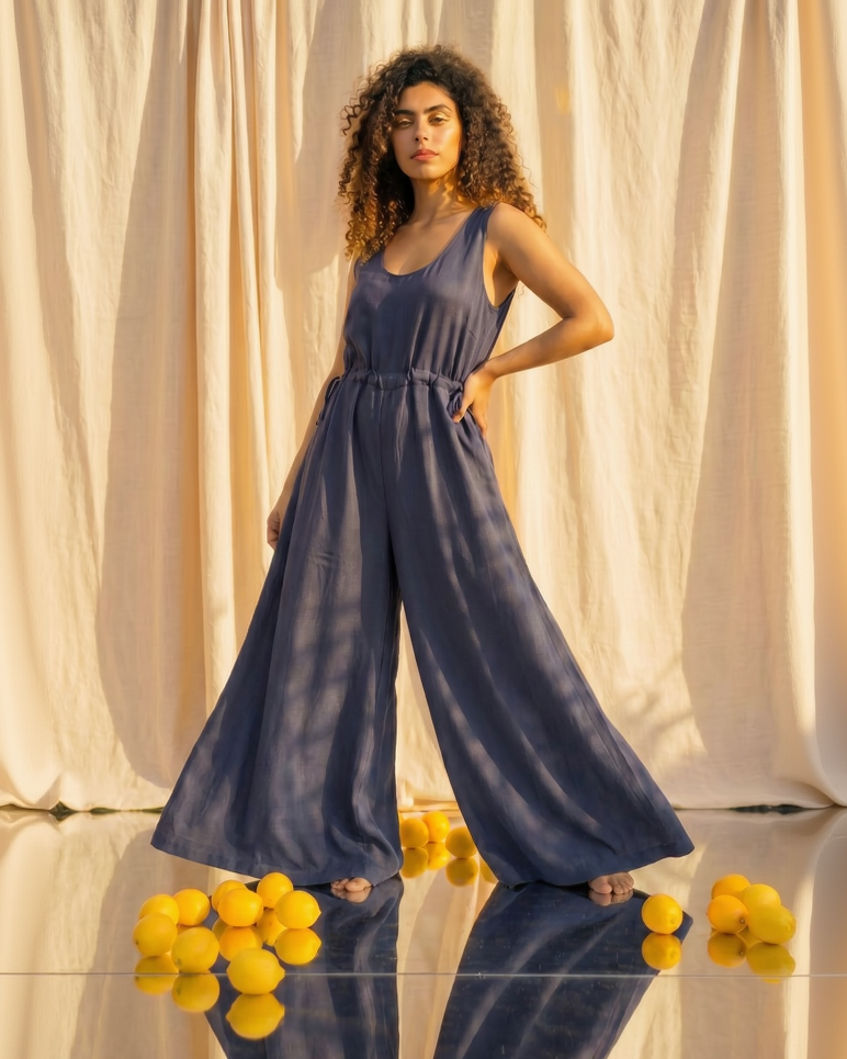 Jumpsuit - Blu Ardesia