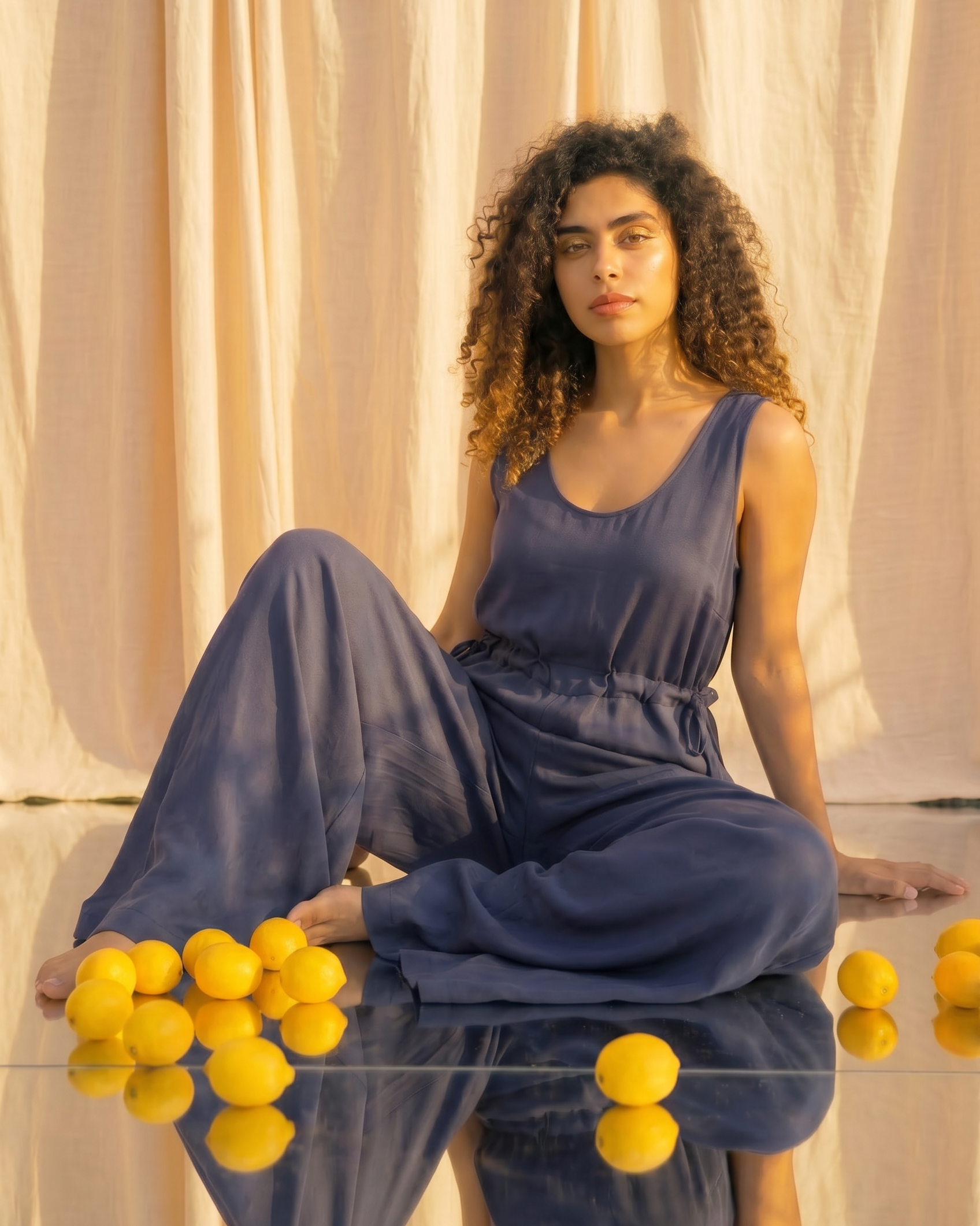 Jumpsuit - Blu Ardesia