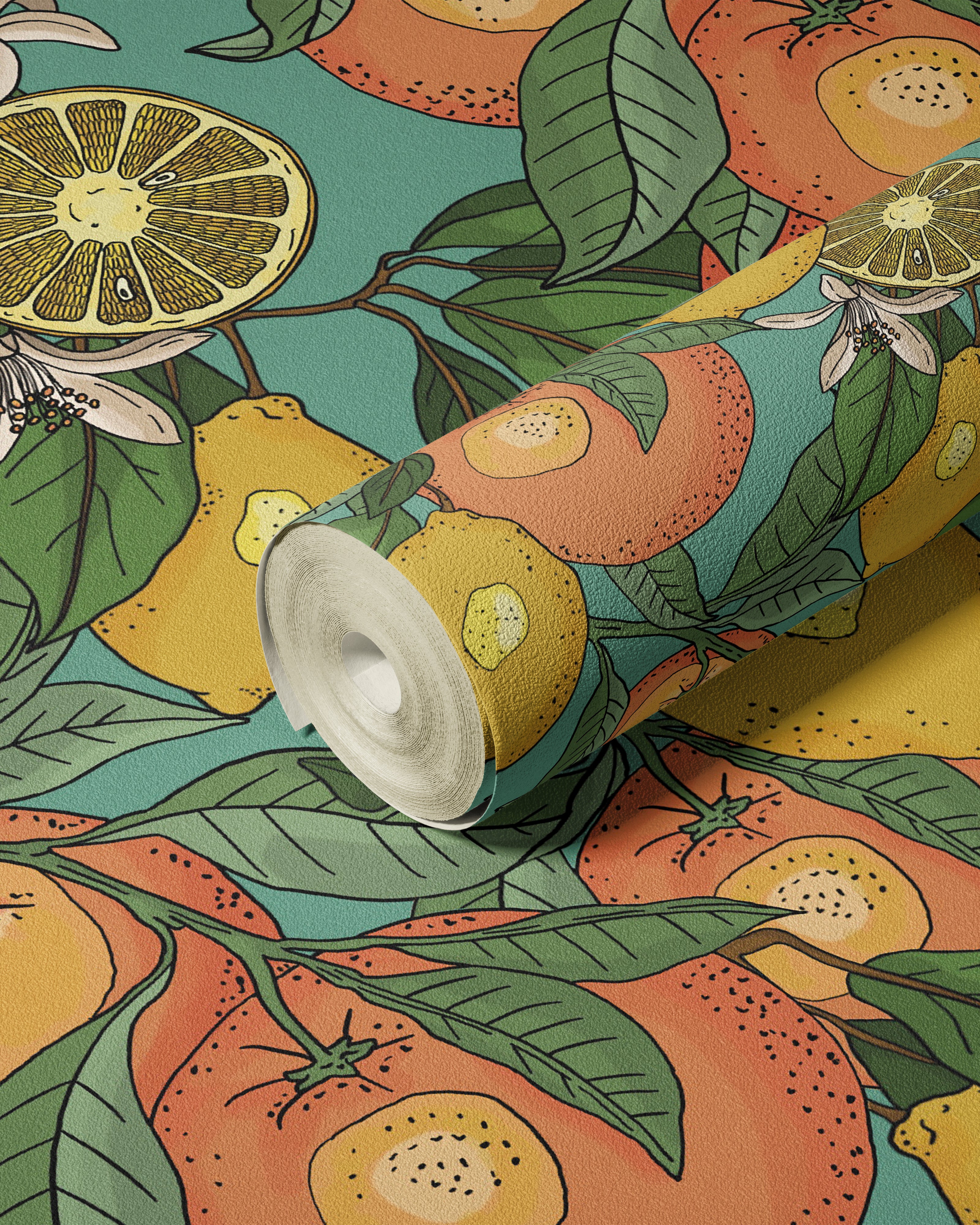 Carta da Parati - Agrumi