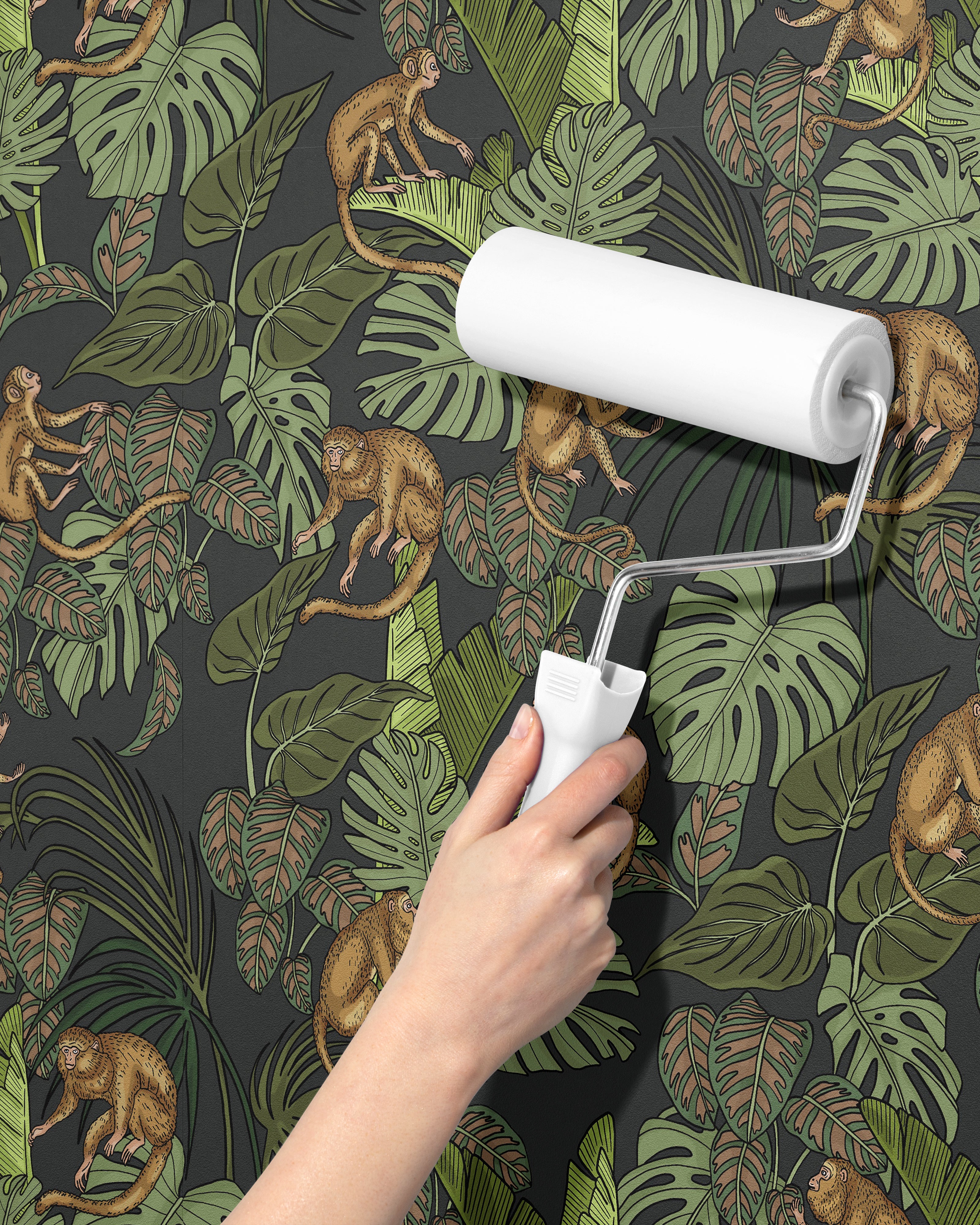 Carta da Parati - Scimmie