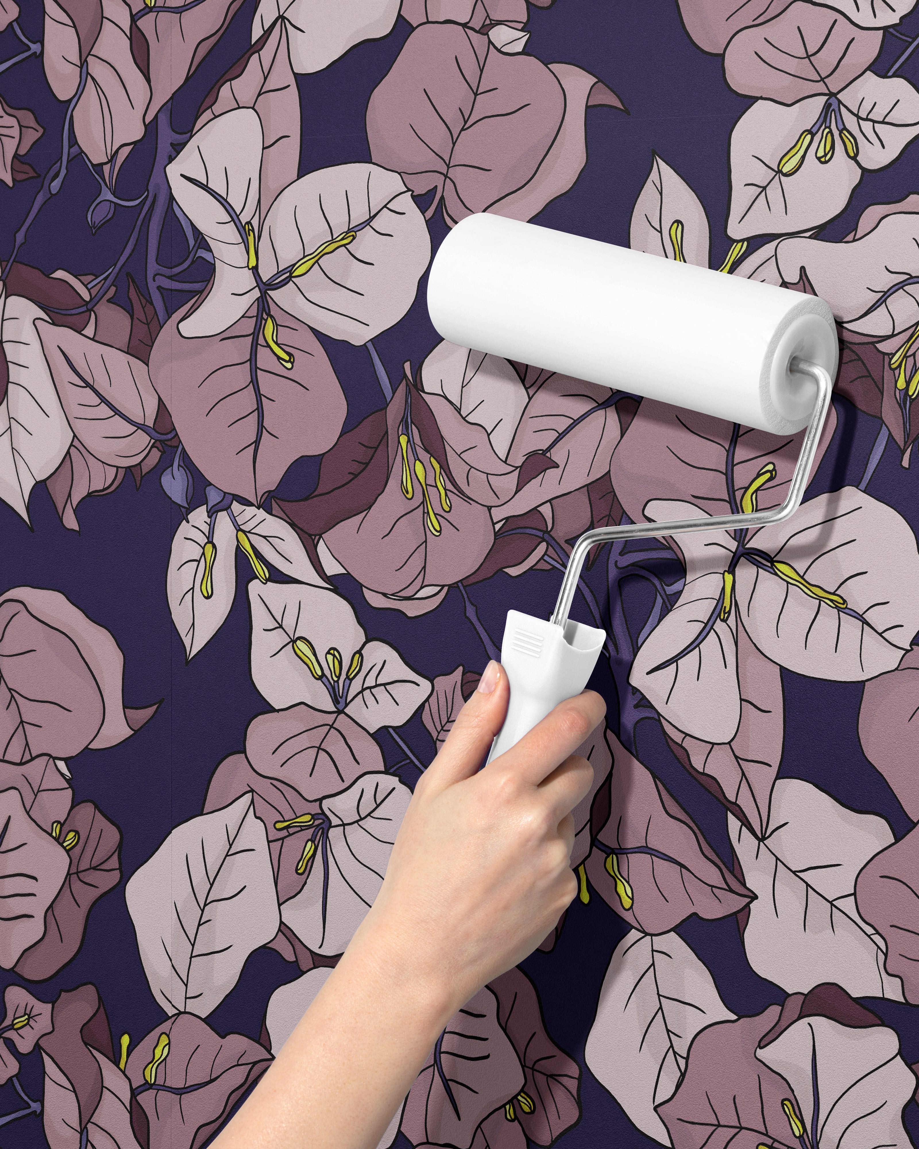 Carta da Parati - Bouganville