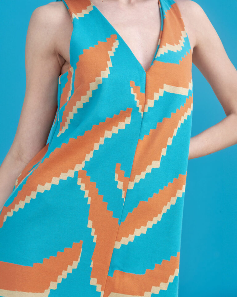 Midi Dress - Pixel