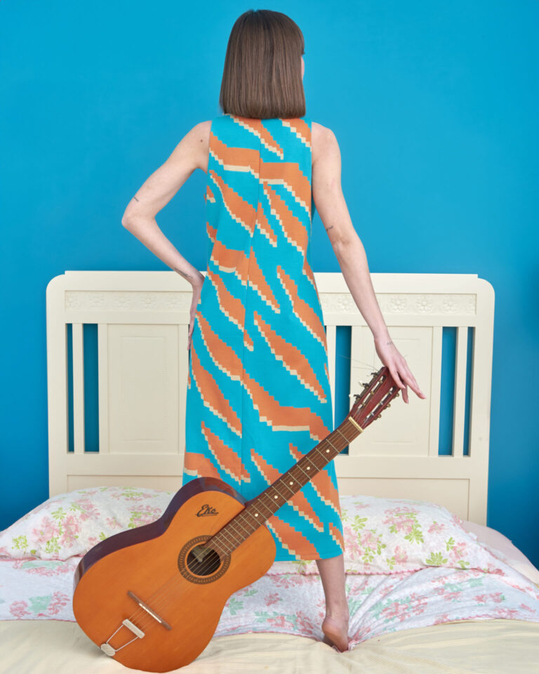 Midi Dress - Pixel