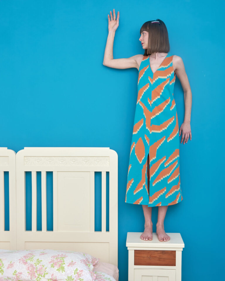 Midi Dress - Pixel