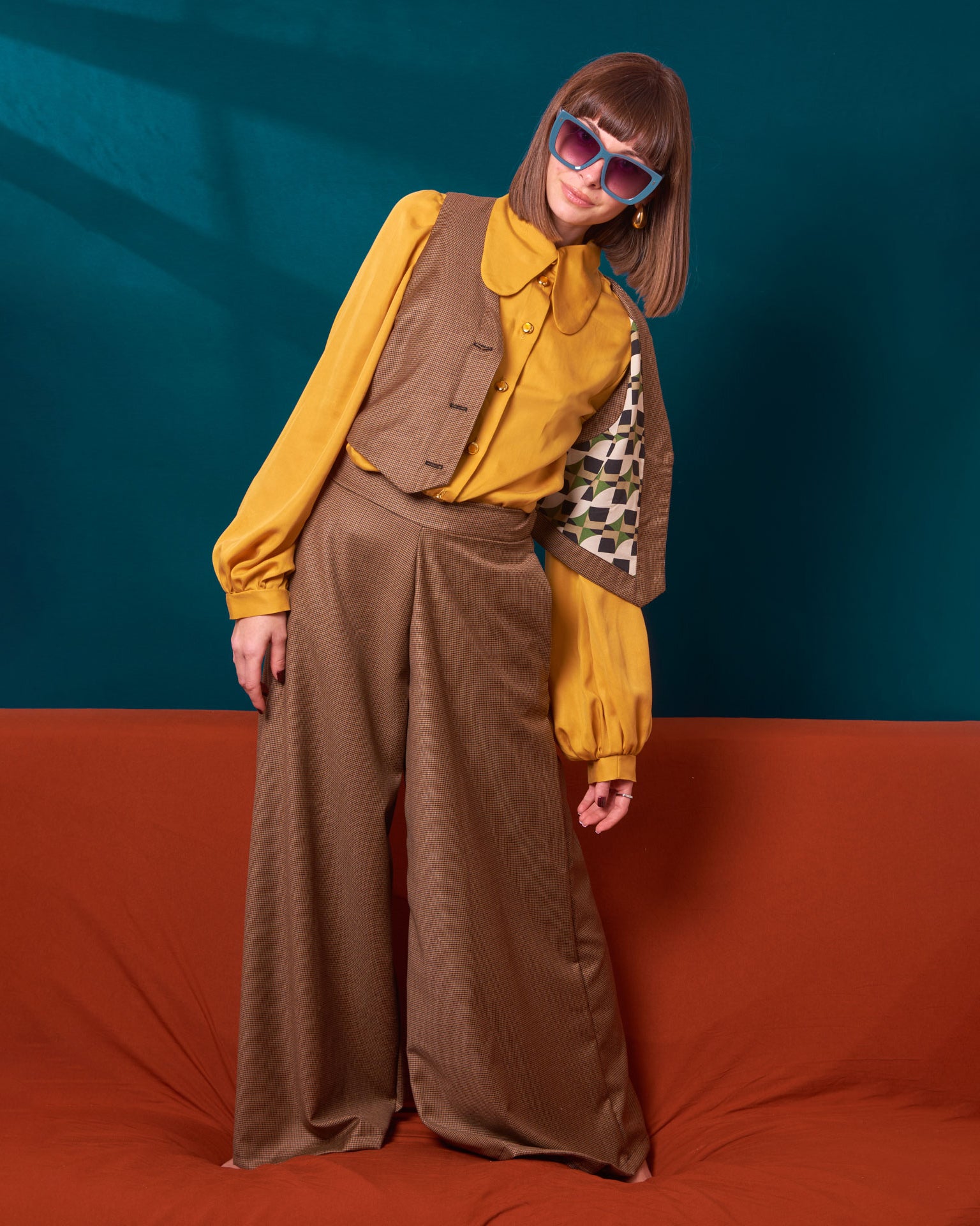 Gilet Madonna - Pied de Poule