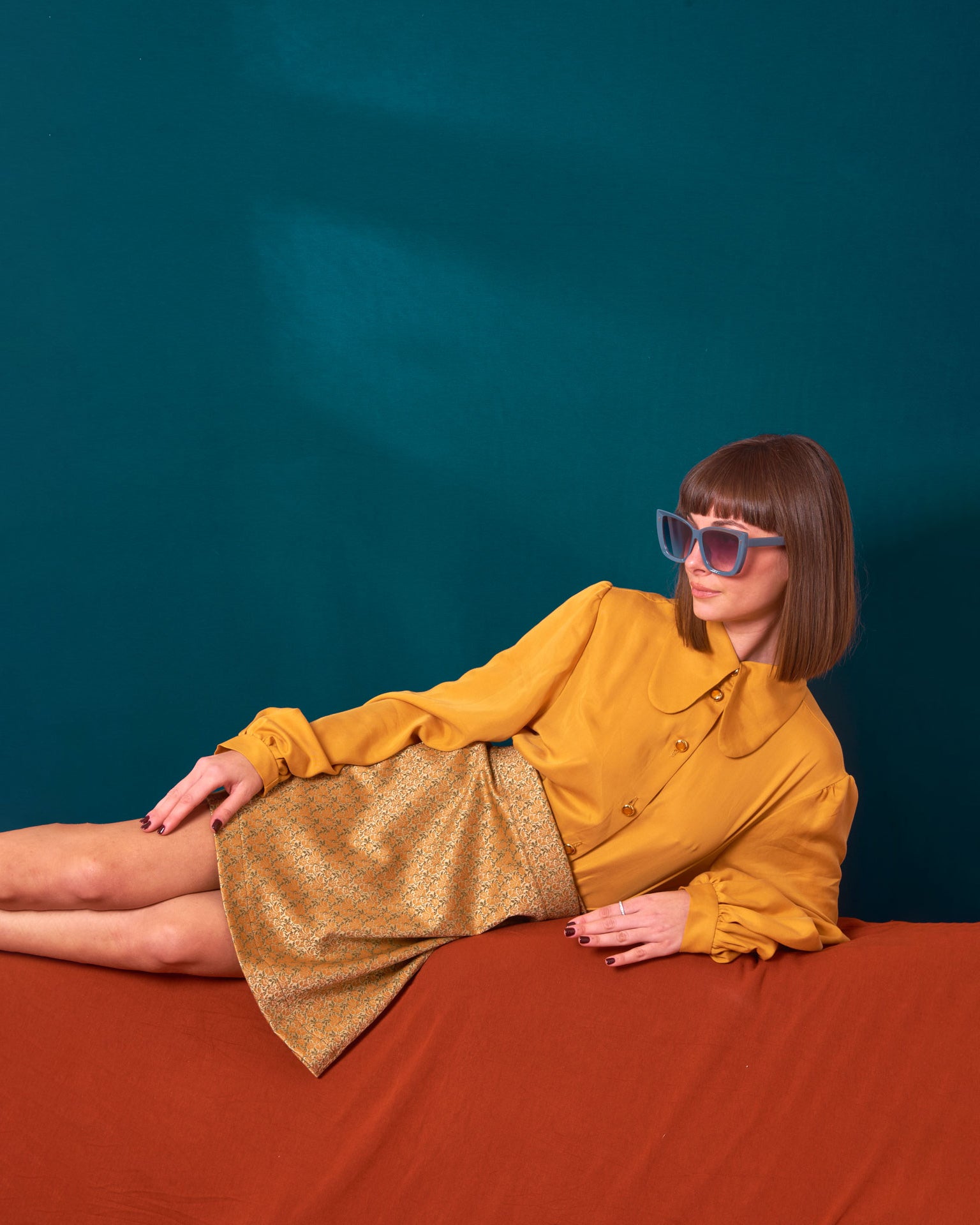 Camicia Shirley - Tencel Ocra