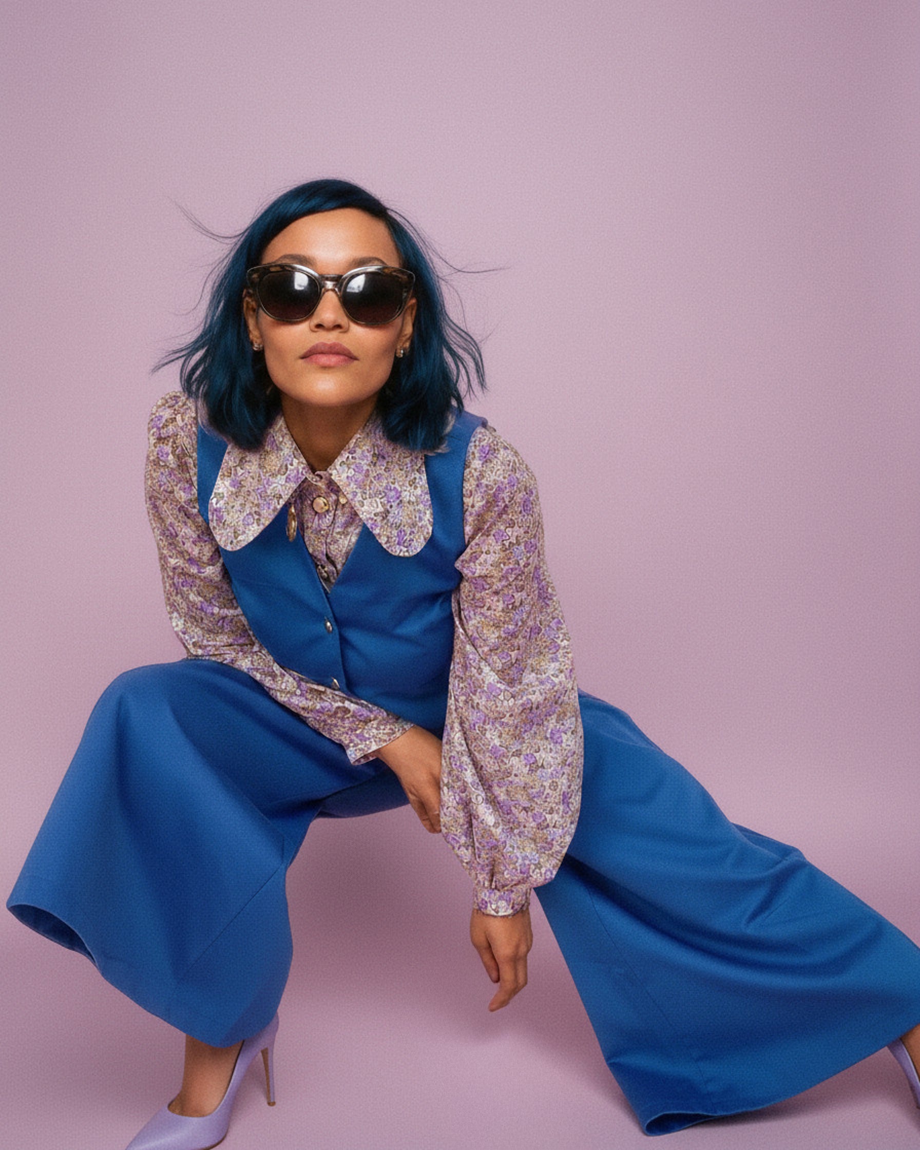 Gilet Madonna - Blu Vivo