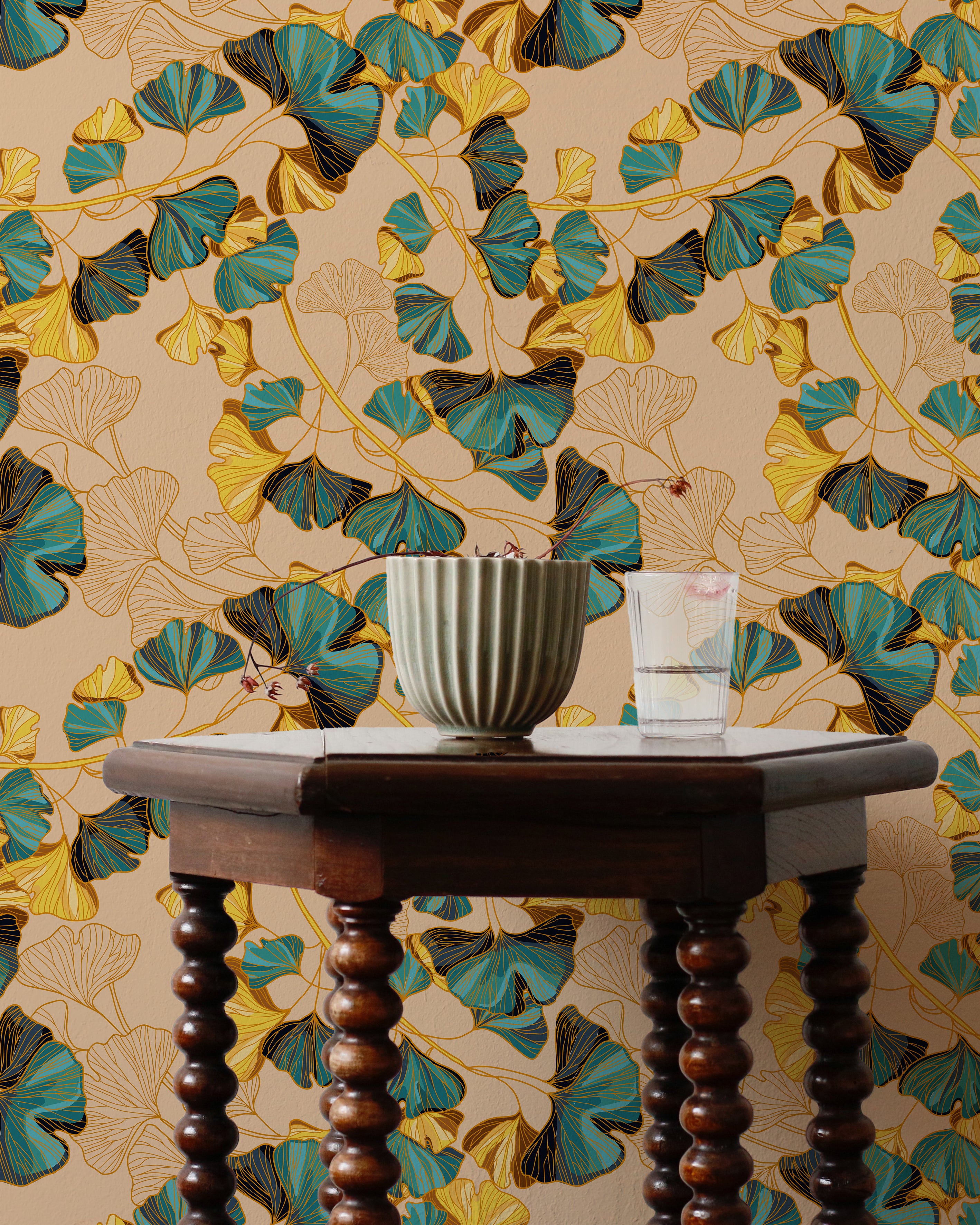 Carta da Parati - Gingko