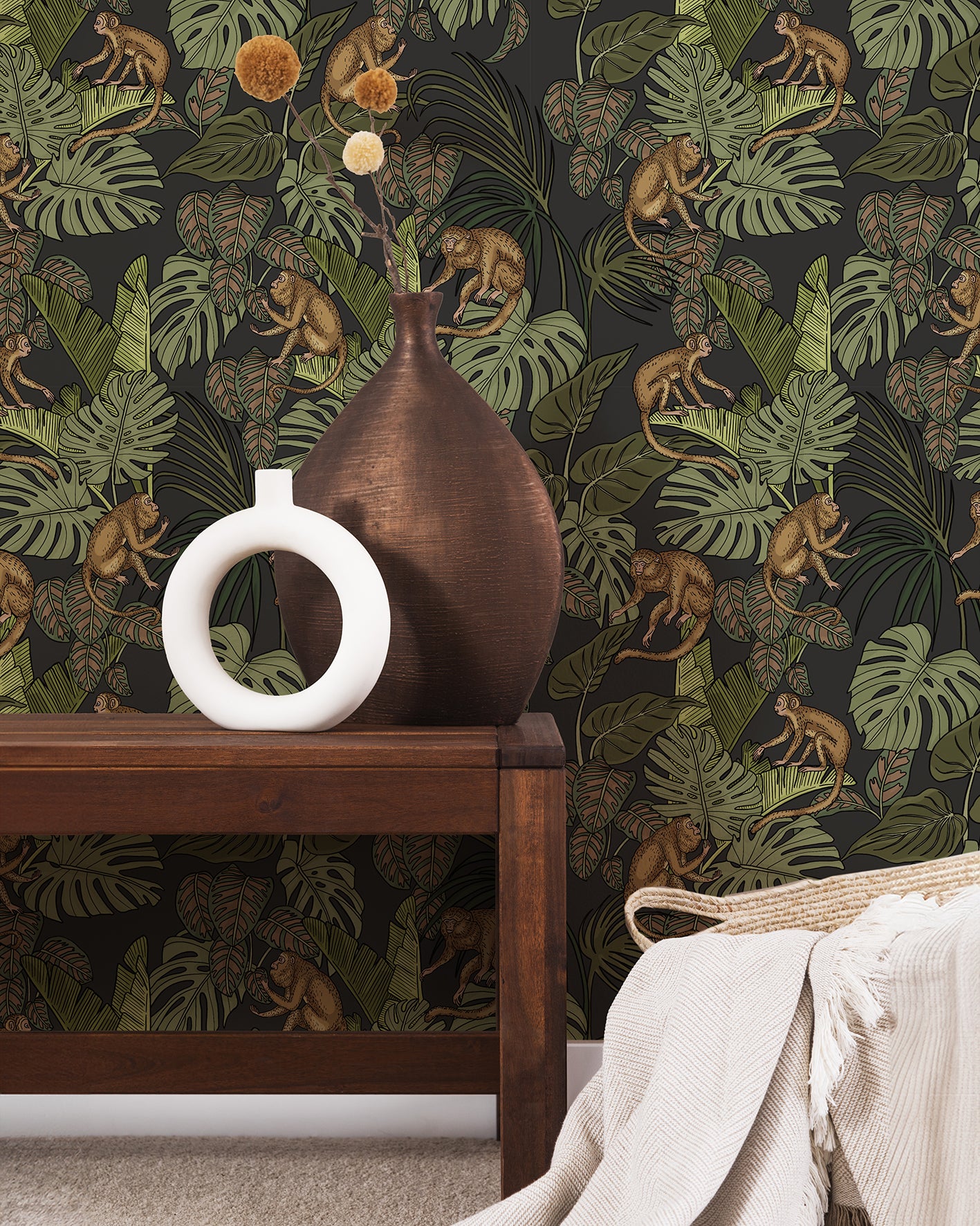 Carta da Parati - Scimmie