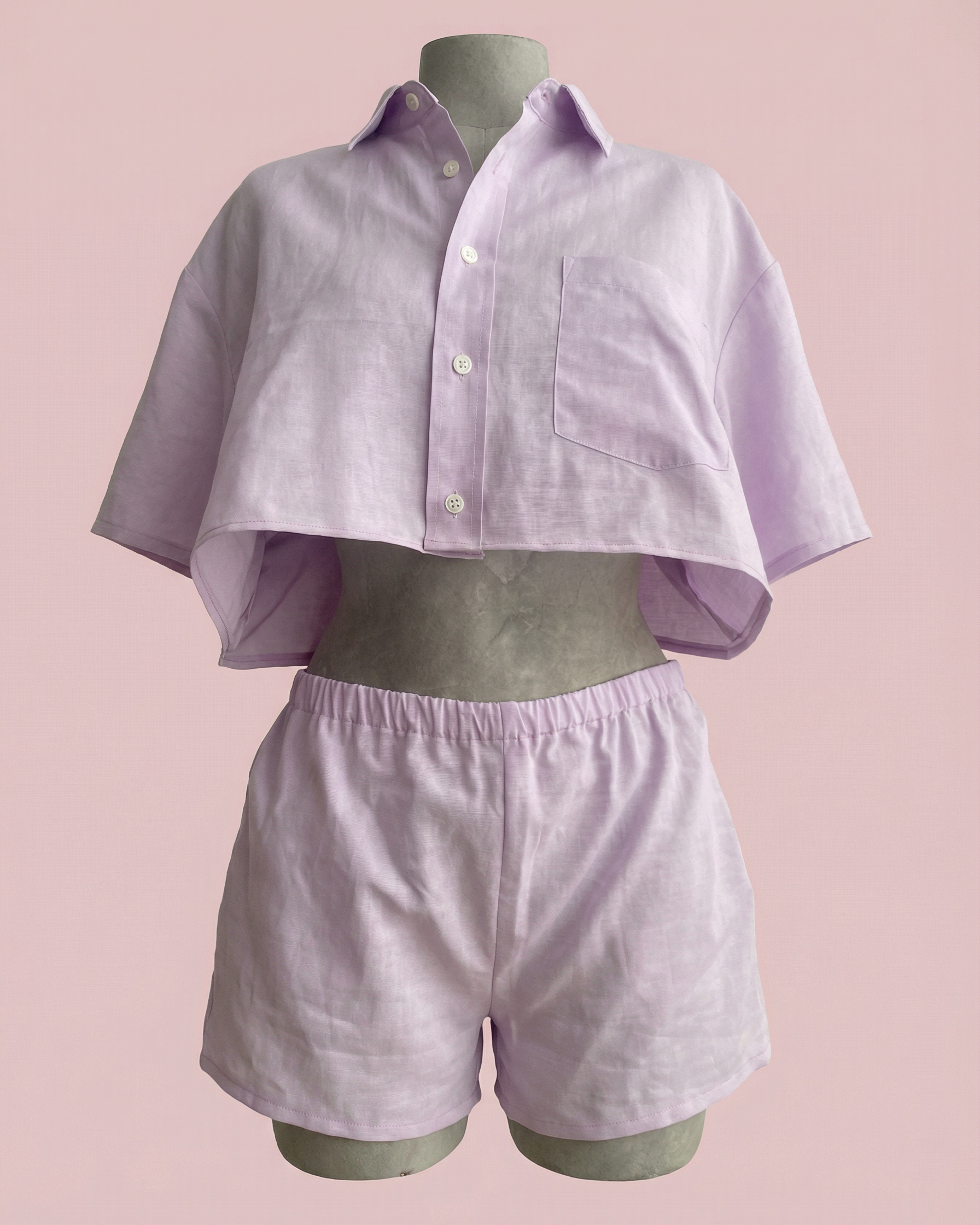 CAMICINO - Pigiamino lilla