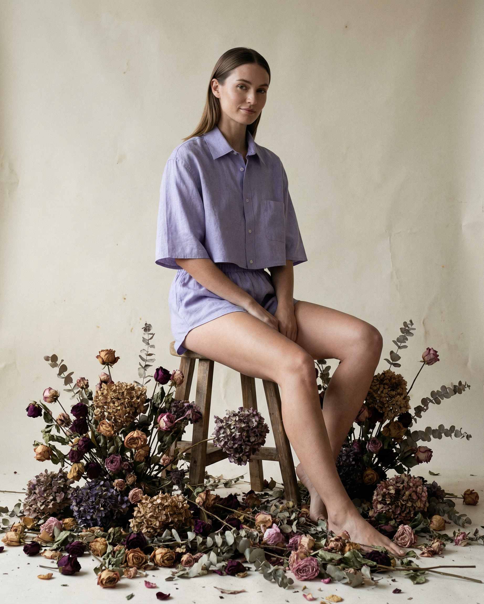 CAMICINO - Pigiamino lavanda