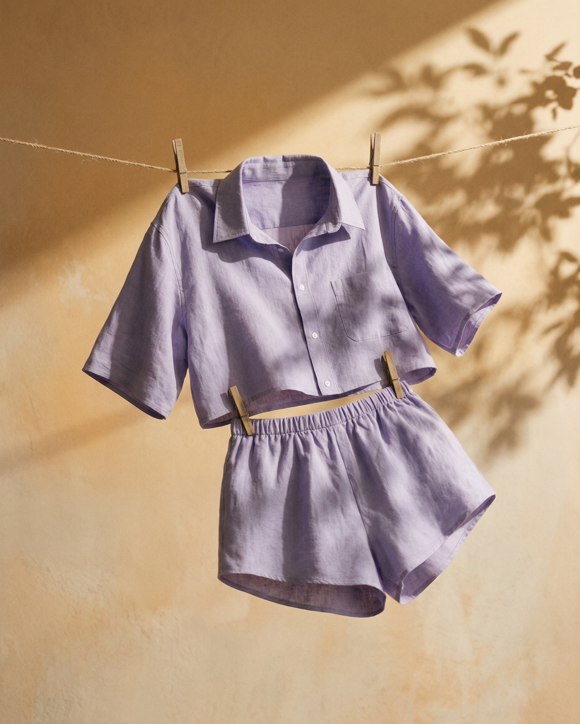 CAMICINO - Pigiamino lavanda