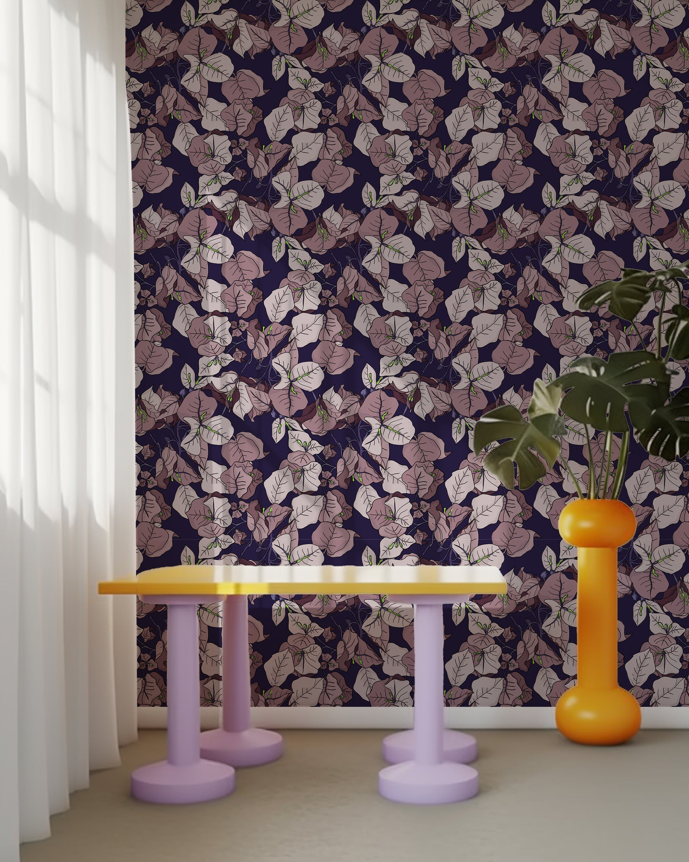 Carta da Parati - Bouganville