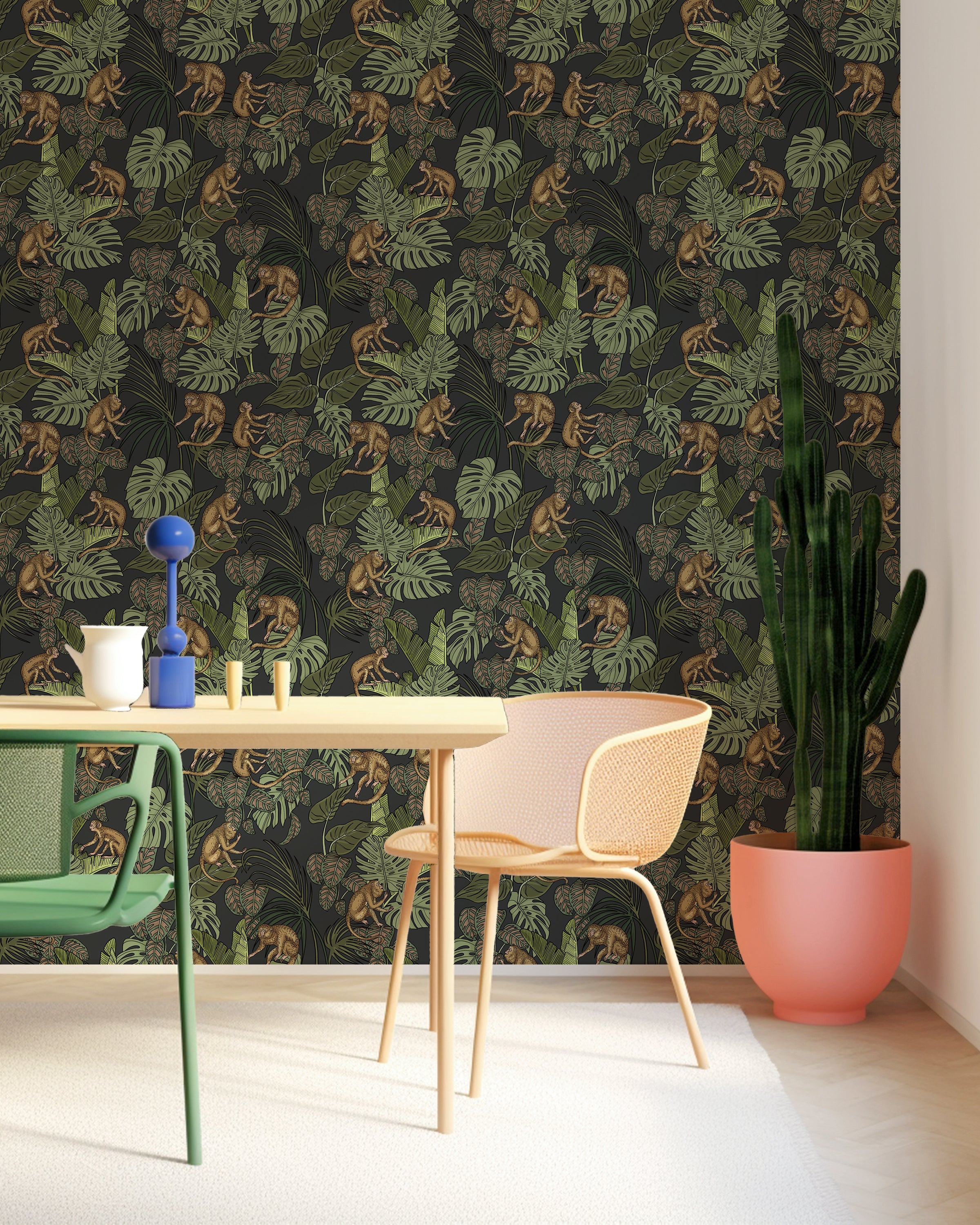 Carta da Parati - Scimmie