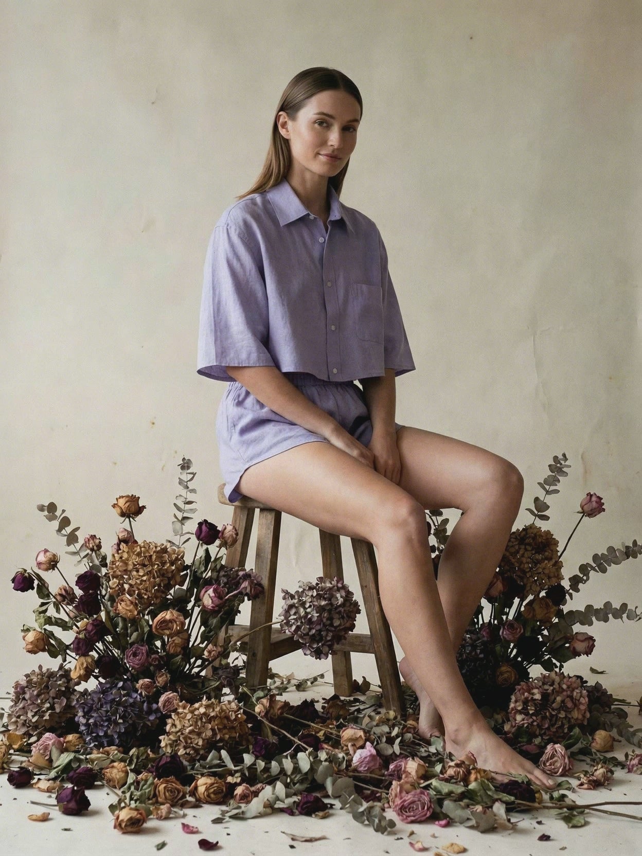 CAMICINO - Pigiamino lavanda