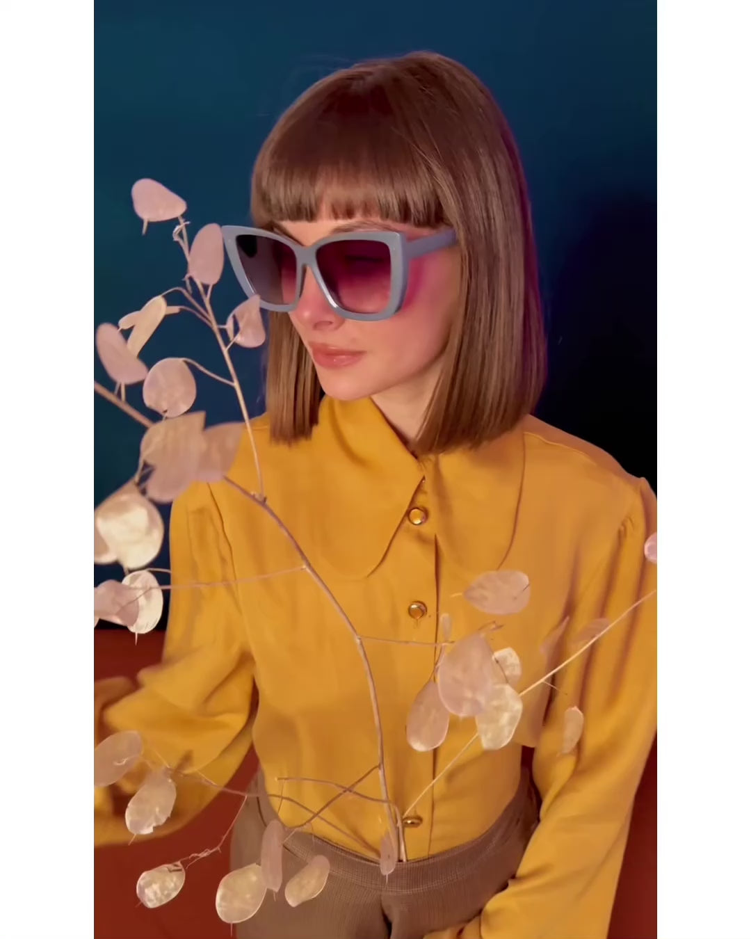 Camicia Shirley - Tencel Ocra