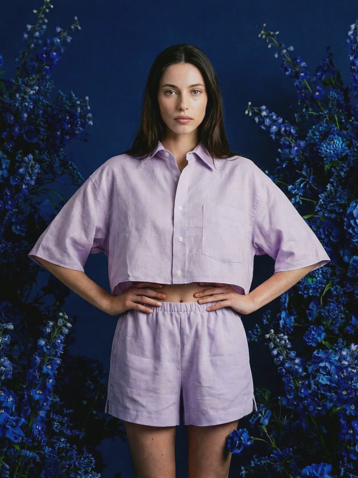 CAMICINO - Pigiamino lilla