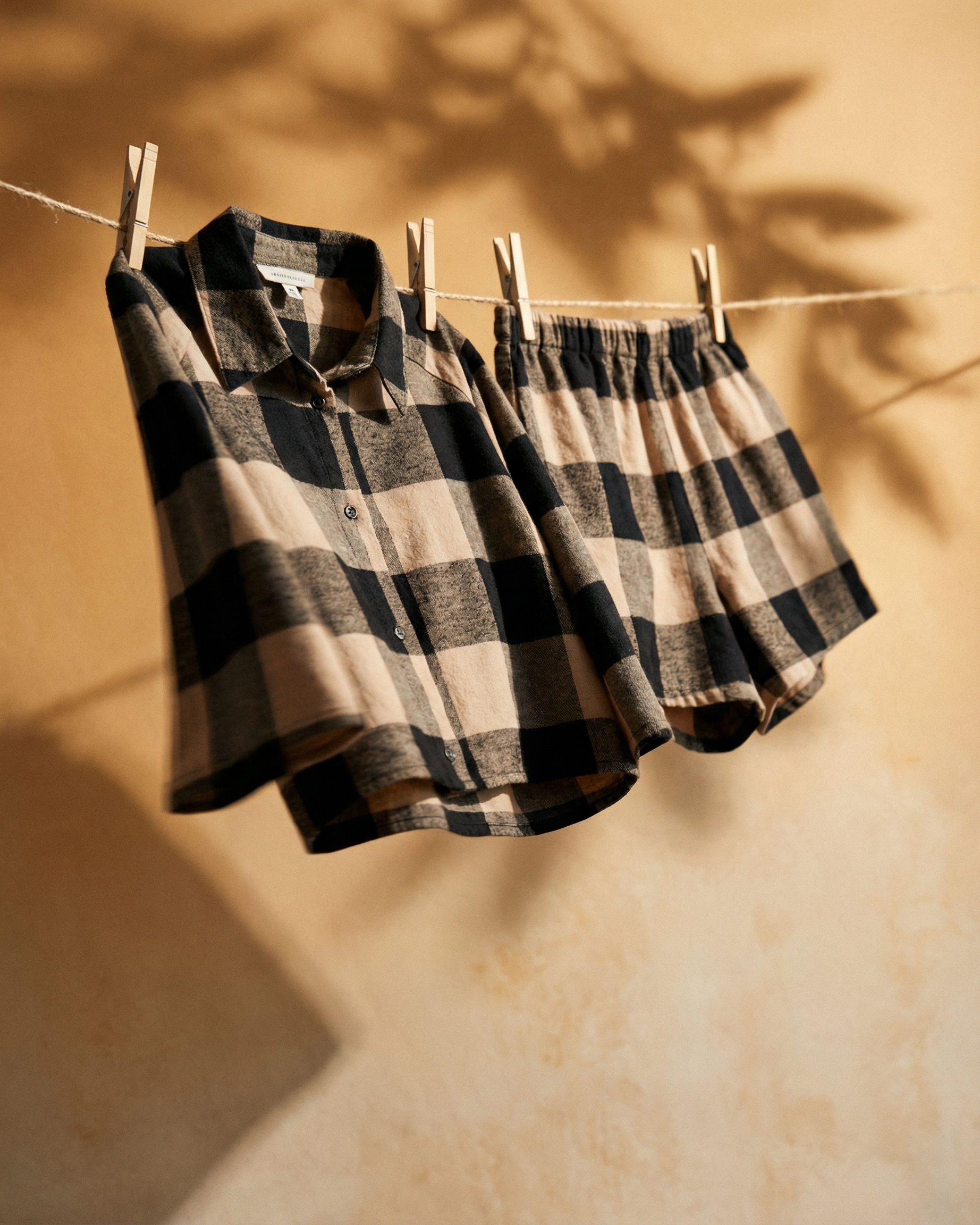 CAMICINO - Pigiamino a quadrettoni