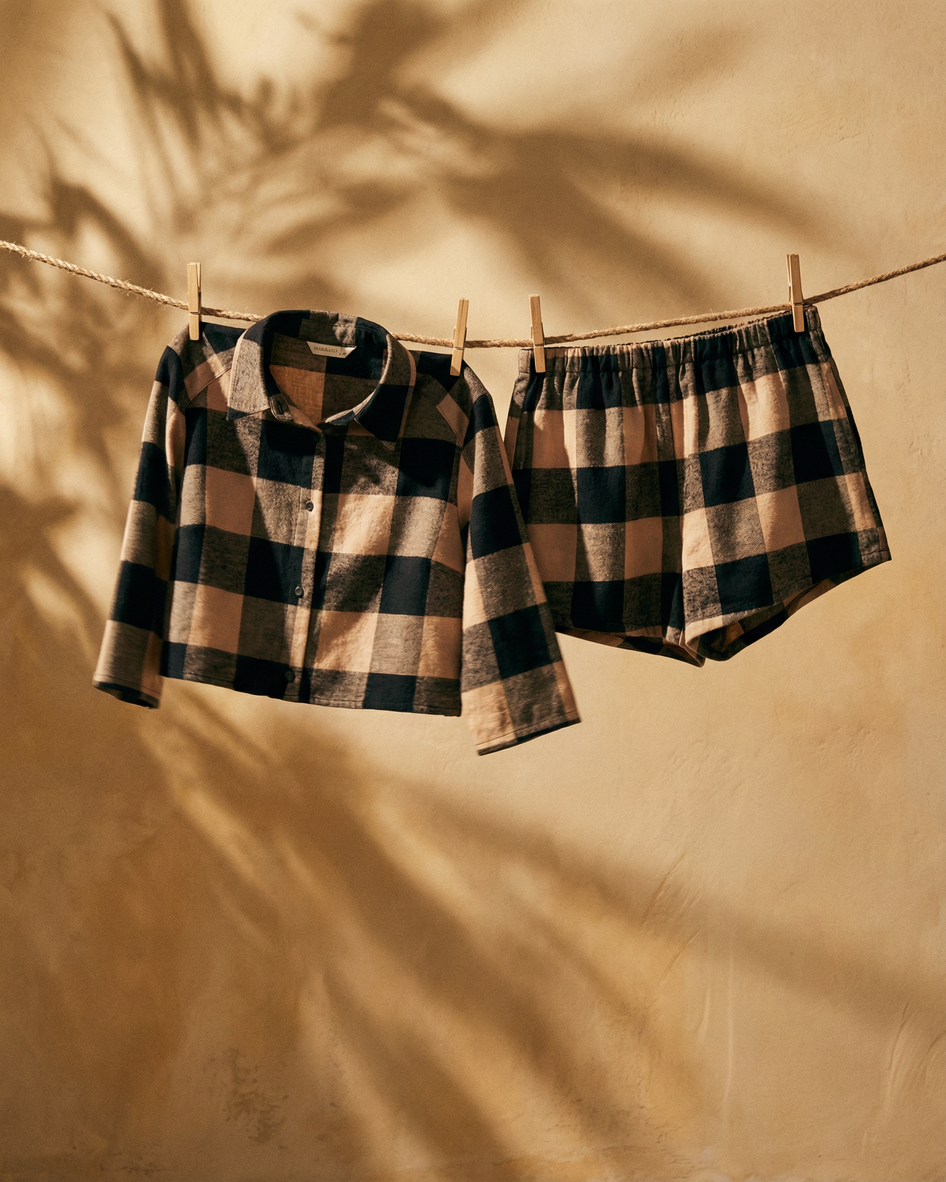 CAMICINO - Pigiamino a quadrettoni